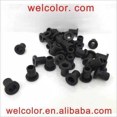 China Safe Type Silicone Rubber Hole Socket Plug Sockets Plug Parts Hollow Sealing Gaskets OD T Type 2.5 3 3.5 4 4.5 5 5.5 6 7 8 10 mm Hollow Sealing ID 2.5 for sale