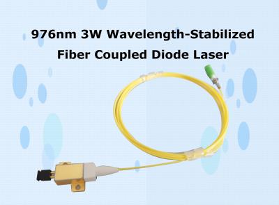 Chine 976nm 3W Longueur d'onde-a stabilisé le laser de diode couplé par fibre à vendre