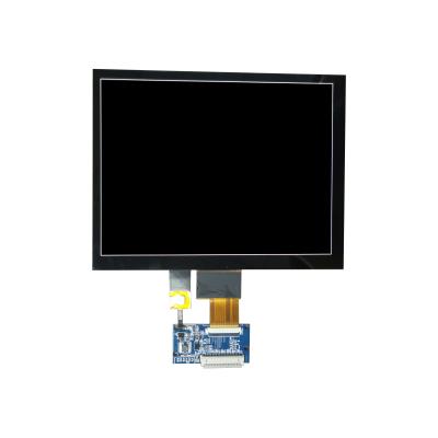 중국 LVDS 인터페이스가 있는 1024x768 40PIN 8.0 인치 HMI 터치스크린 판매용