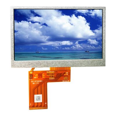 China IPS da exposição Resistive 480x272 ST7283 da polegada LCM do tela táctil 4,3 de TFT à venda