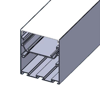 China Aluminum Panel Light LED Profiles 60*70 Aluminum Channel for sale