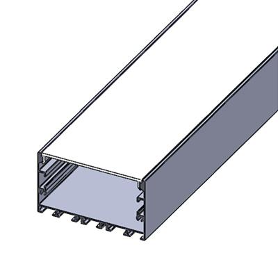 China Aluminum Panel Light LED Profiles 70*40 Aluminum Channel for sale