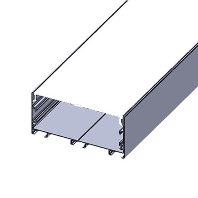 China Aluminum Panel Light LED Profiles 75*35 Aluminum Channel for sale