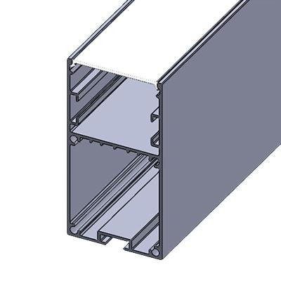 China Aluminum Panel Light LED Profiles 35*67 Aluminum Channel for sale