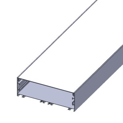 China Aluminum Panel Light LED Profiles 120*40 Aluminum Channel for sale