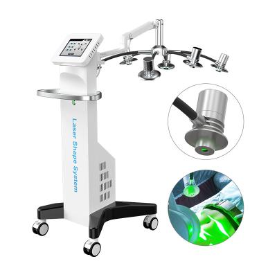 China Weight Loss 6d Lipo Laser 2021 Machine Fats Removal 6d Laser 532 Slim Green Laser Shape Fat Burning System for sale