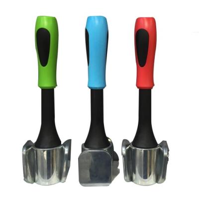 China Viable Double Sided Metal Meat Tenderizer Needle Hammer for sale