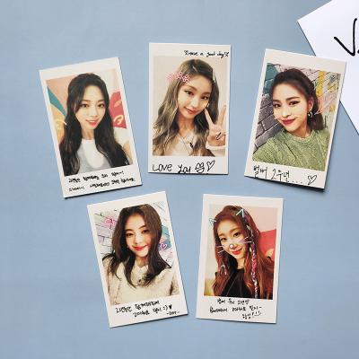 China China Wholesale 5pcs/set Kpop ITZY Lomo Card Photo Card for sale