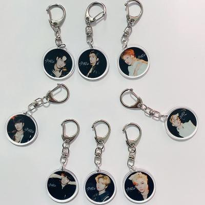 China Kpop Wholesale Plastic Stray Scars Kids Acrylic Key Chain for sale