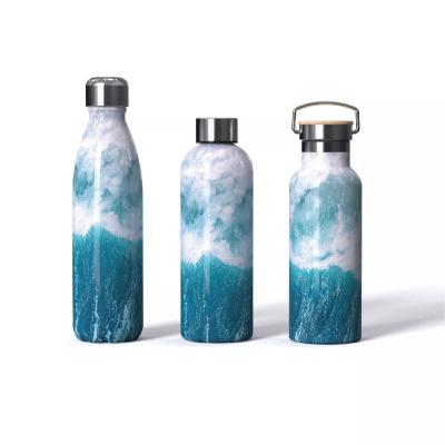 China Durable Manufacturer Supply Stainless Steel Water Bottle Iron Thermos Sports Vacuum Insulated Round Bottom Luxury Travel Thermos Flask for sale