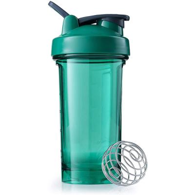 China Sustainable Eco Friendly Sport GYM Plastic Bottles Mix Water Protein Shaker for sale