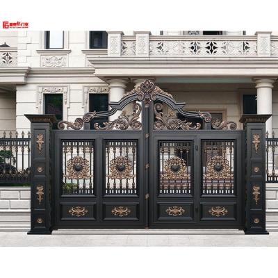 China Easily Assembled Premium Motorized Foldable Sliding Front Yard Gate for sale