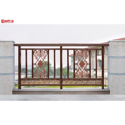 China Stair Fence Customized powder coated aluminum balustrade new products balcony railing /terrace railings/aluminum stair railing for sale