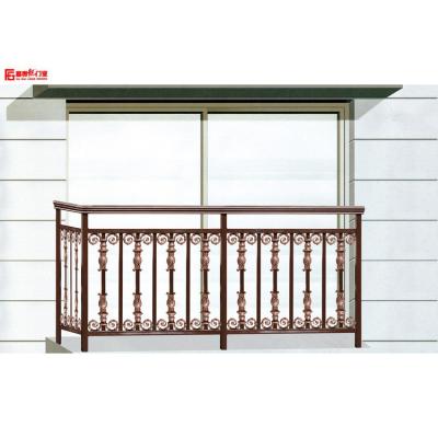 China Stair Barrier Customized powder coated baluster aluminum fencing new products balcony railing /terrace railings/aluminum stair railing for sale