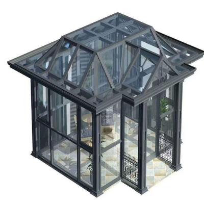 China Modern new design aluminum solarium for home, villa, courtyard hotel. for sale