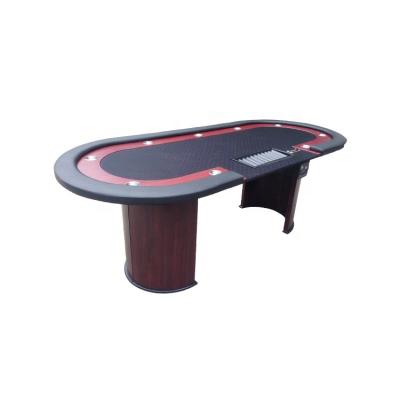 China MDF+PU+Wood 96inch Poker Table for sale