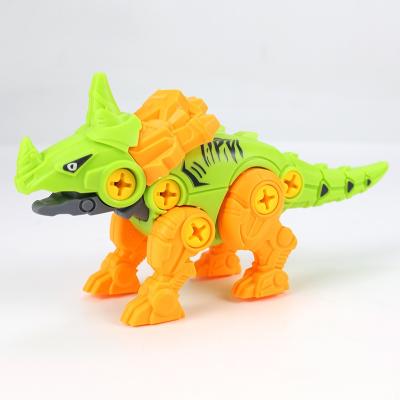 China Baby Toys Mini Plastic Jurassic Dinosaur Set Educational Building Blocks for sale