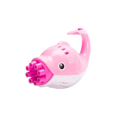 China 2021 Whale Toy Children Summer Outdoor Play Automatic Electric Dolphin Bubble Machine Eco-friendly for sale