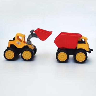 China Other Toy Vehicle 2021 New Early Education Toy Grab Trucks Toy Vehicle Car Engineer Truck For Kids Play for sale