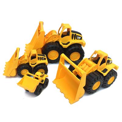 China Other Toy Vehicle Excavator Truck Model Toys Free Wheel Engineer Truck Car Toys For Children Gift for sale