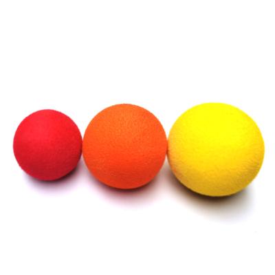 China Soft Toy 2.5 Cm In Diameter Soft Eva Sponge Foam Pinball Balls For Toy Gun for sale