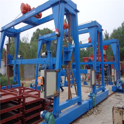 China Cultivate Concrete Flooring Machine With 3*1.2m Mold For Goat Slat Flooring for sale