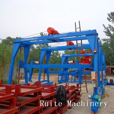 China Concrete Machinery Repair Shops Slat Machine With 3*1.2m Rust Spot for sale