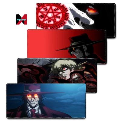 China Cusotmized New Anime 2022 Hellsing New Design Silicone Anti-Slip Desktop Table Mouse Pad RGB Size For 400x900x2mm for sale