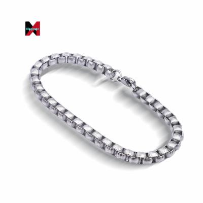 China Cute Bracelets For Women Stainless Steel Men's Venetian Link Chains Bracelets Fashion Jewelry Gifts for sale