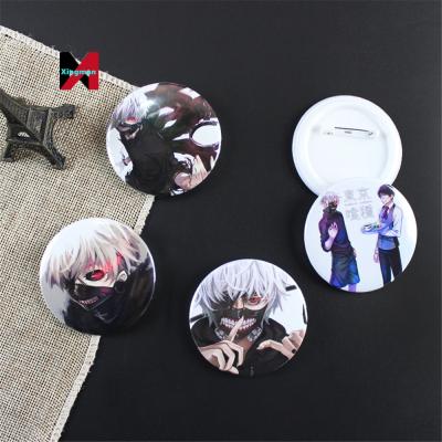 China Japan Anime Tokyo Ghoul Kaneki Ken Anime Lucky Bag Button Peripheral Badge for sale