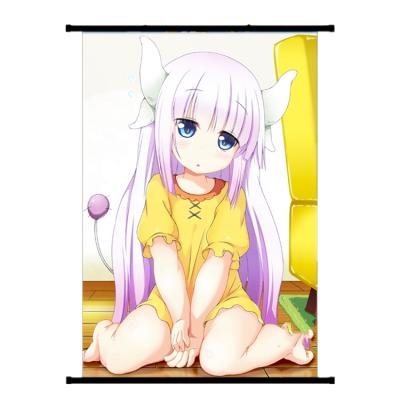 China 2022 News 4 Modern Anime Cartoon Miss Kobayashi's Dragon Maid Picture Print Drawing 15 Size Canvas Design Wall Scrolls Posters for sale