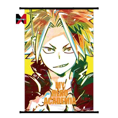 China Anime 2022 New Japanese My Hero Academia Figure Printing Decorative Anime Wall Scroll Posters for sale