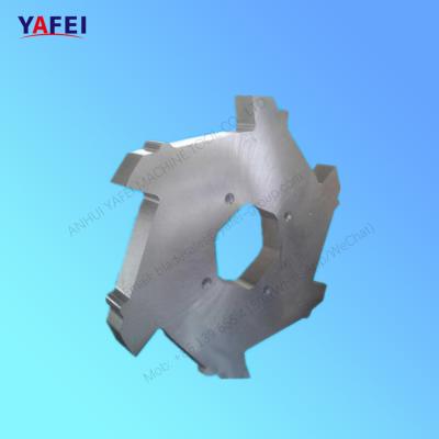 China Plastic Recycling Scrap Metal Double Shaft Shredder Blades for sale