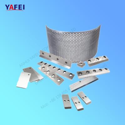 China Plastic Bottle Crusher Recycling Plastic Blades for sale