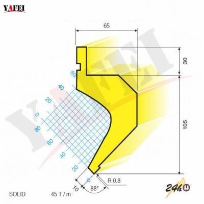 China Metal Precision European Style Press Brake Tooling for sale