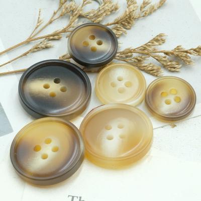 China China Factory Directly Sustainable Button Fashion Fancy Recycled Plastic Buttons For Clothes for sale