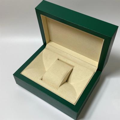 China Factory direct supply original wooden green work men's watch box handmade luxury brand with folder card can be customized A.C.A. watch box. for sale