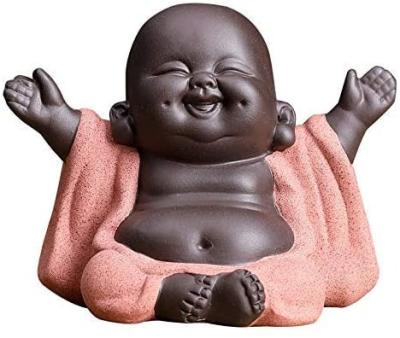 China China ceramic craft buddha statues budda porcelain figurines pottery tea pet traditional cute little small for sale