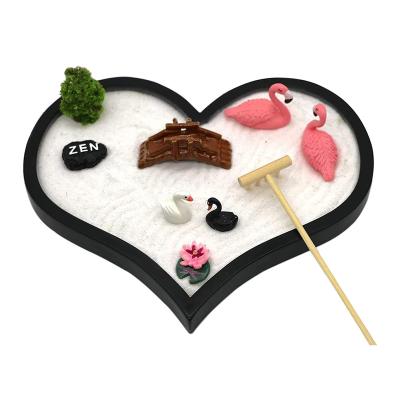 China Traditional Plant Mini Zen Garden Hot Selling Creative Desktop Kit for sale