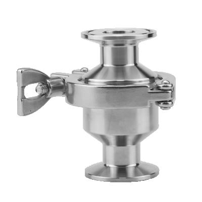 China Sanitary Dairy Grade Flanges Ends 316L Stainless Steel Check Valve for sale