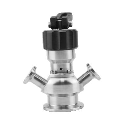 China Dairy Grade Sanitary Aseptic Clamped Stainless Steel Sampling Sampling Valve for sale