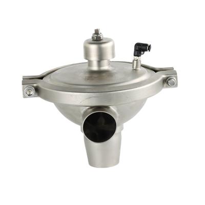 China Dairy Sanitary Stainless Steel SS304 SS316L Welded Constant Pressure Valve For Separators Heat Exchangers for sale