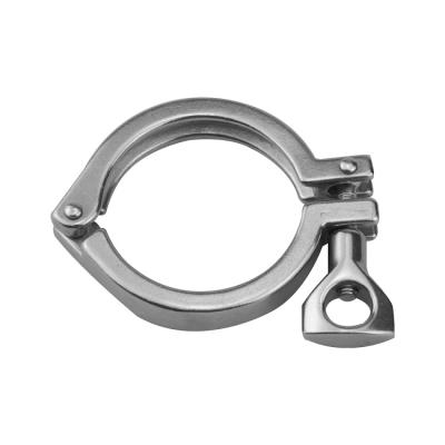 China Dairy Food Processing 304 316L Stainless Steel Sanitary Single Pin Clamp for sale