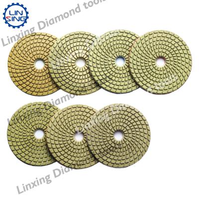 China Flexible Diamond Polishing Pads for Marble Pad Type Buffing Pads Customization Obm for sale