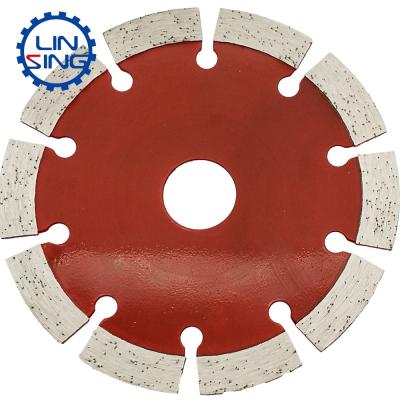 China 6 1/2in Blade Length Diamond Mesh Turbo Cutting Blade Disc voor zwaar werk en snijden Te koop