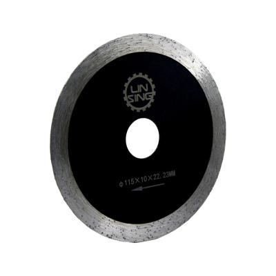 China No hay agrietamiento de 10 pulgadas Lapidary Diamond Saw Blade 4-9in Diámetro de la hoja de mosaico húmedo Segas de corte en venta