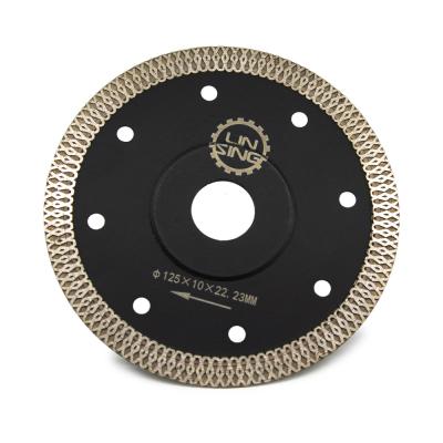 China 20/22.23/M14/25.4 Agujero interno D230MM X Mesh Turbo Cutting Blade Disc con proceso de soldadura por láser en venta