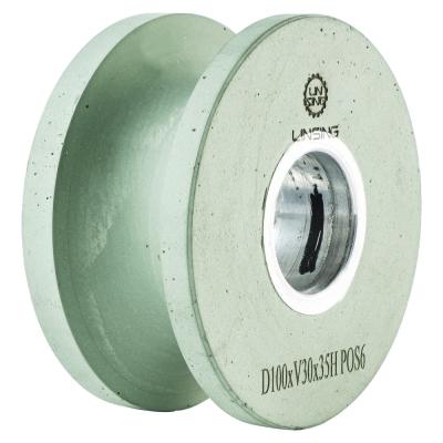 China 150MM Schleifende Diamant Abrasive Block Profiling Wheel für Granit/Marmor Harz Bindung zu verkaufen