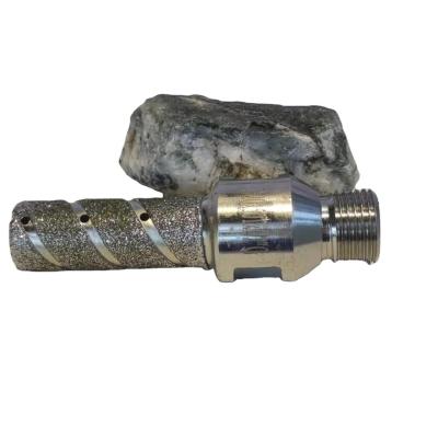 China Electroplated Marble Finger Bit D20*40T*1/2G'' for 20mm Diameter Diamond Drilling for sale