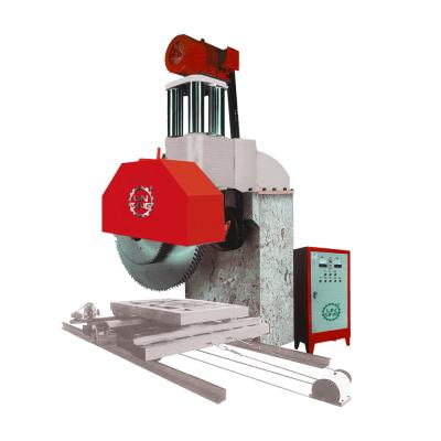 China Stenen industriële automatische meerbladen graniet natuurlijke rode graniet snijmachine 3500/1500/1100mm Te koop